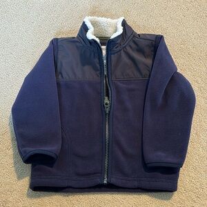Toddler boys Carters Navy Fleece Jacket